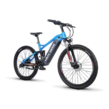 26-инчов планински велосипед с електрически люк soft tail xc emtb, задно предаване, скрита литиева батерия, двоен амортисьор, ebike