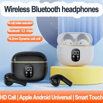 Нови Слушалки X87 Bluetooth 5.3 Безжични Слушалки С Докосване Слот Слушалки За Hi-Fi Стерео Слушалки С Микрофон С Шумопотискане