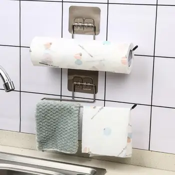 Поставка за хавлии в банята, Домашни стелажи за складиране, Монтиране на окачен на държач за тоалетна хартия, държач за ролка хартия