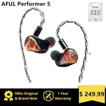 AFUL Performer 5 1DD + 4BA Монитори-втулки Слушалки 3,5/4,4 Хибридни Драйвери IEM Слушалки 0,78 мм PK 7 Hz Timeless SeeAudio Yume 2