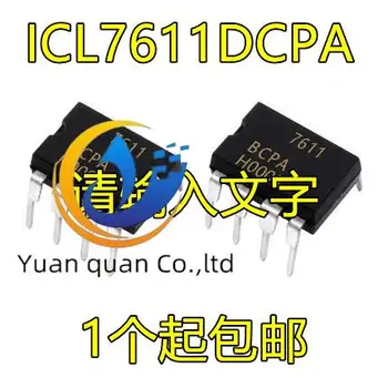30шт оригинален нов чип ICL7611 ICL7611 DCPA DIP8