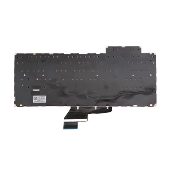 Клавиатура за лаптоп ASUS ROG Zephyrus S GX532GW, черна с RGB подсветка, без рамка, Съединените Щати, САЩ / Русия, BG /SP