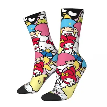 Дизайн герои на Sanrio, всесезонни чорапи, нещата за момичета, гъвкави чорапи за екипажа