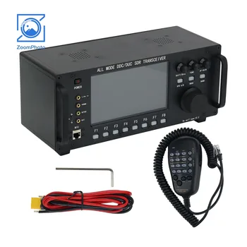 HamGeek Wolf СПТ 20 W 0-750 Mhz RS-998 100 W HF + UV всички режими на DDC/DUC Радиоприемник Мобилно радио със 7-инчов сензорен екран