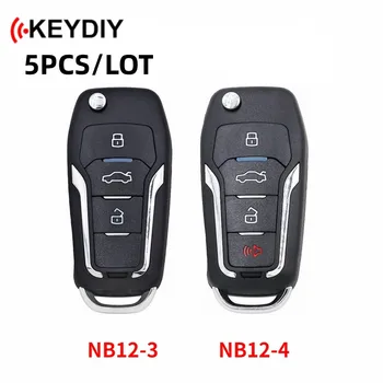 5шт KEYDIY KD NB12 Remote Универсален KD Дистанционно Ключ NB12-3 NB12-4 Авто Дистанционно Ключ за KD900 KD900 + URG200 KD-X2 Mini