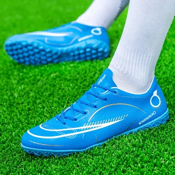 Качествени футболни обувки Mbappé, трайни леки футболни обувки, Удобни улични футболни обувки, търговия на Едро и продажба на маратонки 35-45 размери