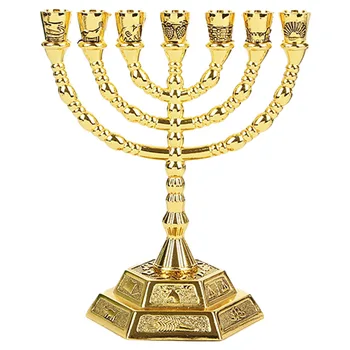 Златни еврейски свещници, Религиозни и свещници, Ханука свещници, 7 офиси