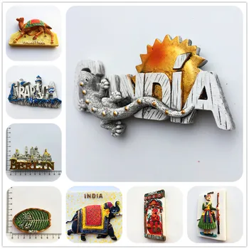 Индия, Великобритания, Туристически сувенир на магнит, Израел, Кантабрия, Туристически подаръци, Магнитни стикери за Хладилник