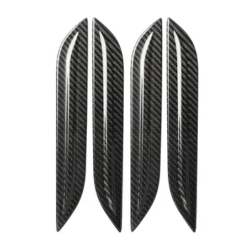 Оригинални и качествени авточасти от модифициран carbon fiber dry carbon врата копчето декоративни аксесоари етикети за Tesla Model S 2018 г. -