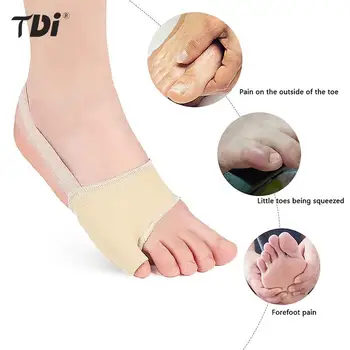 1 чифт коректори за палеца на крака, ръкави-семките на мизинцах с нескользящим каишка при вальгусной деформация на палеца на крака с припокриване на палеца на стъпалото