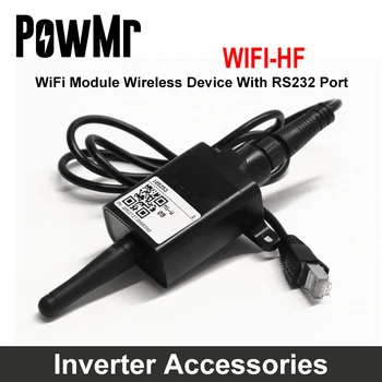 Модул PowMr Wireless WIFI, 2 бр., се използва за хибридна слънчева инвертор POW 110VAC, може да актуализира данните през пет минути еднократна безжични устройства