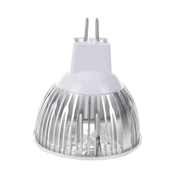 Нови 3X3 W 12-24 В MR16 топло бяла на цвят, 3 led прожектор, само на лампа с нажежаема жичка