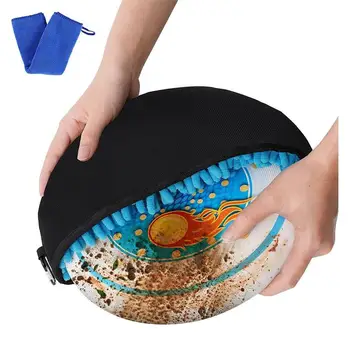 Кърпа за сушене на дискове на открито, Плажни кърпи джобна форми за почистване на летящ диск, кърпа за сушене на летящи пръстени, летящи пръстени