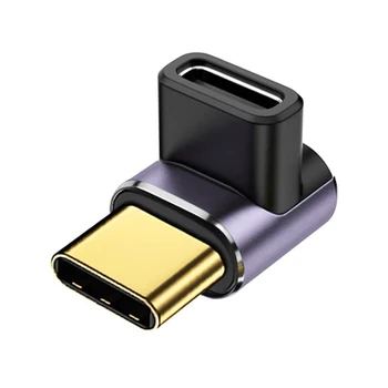 40 gbps C USB Адаптер 90 Градуса C USB удължителен кабел PD 100 W за Бързо Зареждане на Лаптоп Steam Deck MacBook T21A