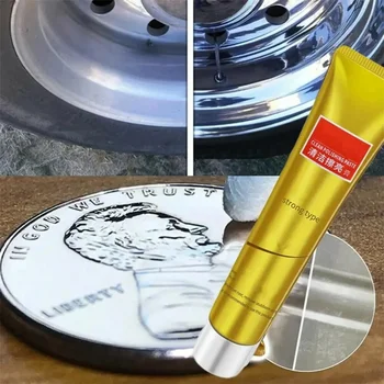 10 г крем за полиране на метал Ultimate, нож за машинно полиране, Восъчни огледало, паста за полиране на керамични часовници е от неръждаема стомана, средство за премахване на ръжда