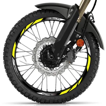 За Yamaha Tenere 700 XTZ 700Z Стикер на колело на мотоциклета, стикер на джанта, Светоотражающая лента, Аксесоари, Водоустойчиви