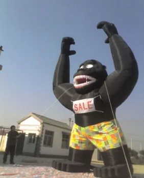 20-подножието надуваема промоция Black Gorilla с воздуходувкой New