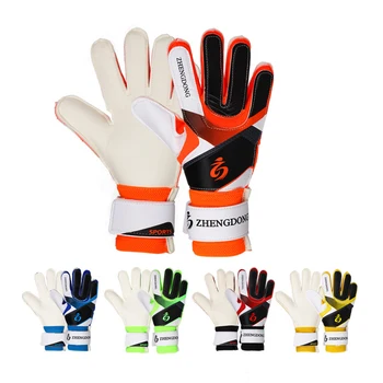 2019 3 размер за деца и възрастни качествени латекс вратарские ръкавици спортни футболни спортни дебели дрехи за тийнейджъри, с високо качество 5 цвята