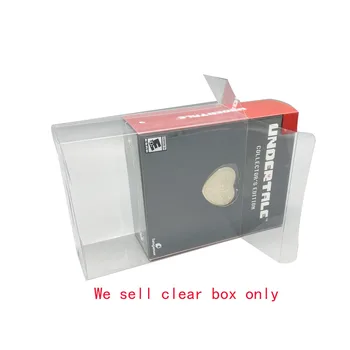 Кутия с прозрачен PET-калъф за Switch NS Undertale game collect's edition, цветна кутия за съхранение, кутия-дисплей