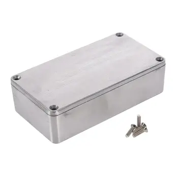 XFDZ Molded под налягане алуминиева кутия за проекта електроника, корпус инструмент, водоустойчив, стандарт 1590B, 112x60x31 мм