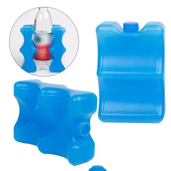 За многократна употреба Обяд-бокс Cool Therapy Опаковка-хладилник за съхранение на пресни продукти Инжектиране на вода 350 мл Кубчета лед Гел фризер