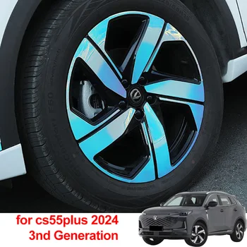 1 комплект за Changan Cs55 Plus 2024 (Cs55plus трето поколение) Етикети на главините на колелата