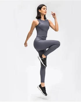 Алтернативни варианти на марката Lulu Жилетка за фитнес, йога, поддръжка на гърба от ребрена тъкан, ловна жилетка, спортен сутиен, лумбална подкрепа
