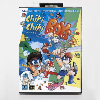 Гореща разпродажба игра на карти Chikichiki с търговия на дребно скоростна 16bit MD Cart за Sega Mega Drive / Genesis System