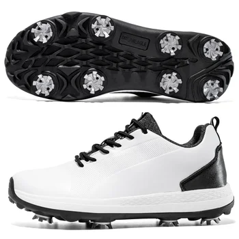 Нова Професионална обувки за голф, Удобни Маратонки за голф, Градинска обувки за ходене, Размер 39-48, Мъжки нескользящие маратонки за ходене.