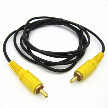 Plug RCA към штекеру RCA Видеокабель Коаксиална аудиолиния Кабел адаптер Сабвуферные линия на 1,5 м