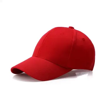 Дамски и мъжки Памучен пролетно-лятна бейзболна шапка с регулируема козирка, шапки и шапки с сенника