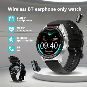 GEJIAN X7 Слушалки Smart-Часовници TWS Две В Едно Безжична Bluetooth Двойна Слушалки Предизвикателство за Здравето на Кръвното Налягане Спорт Музика Умен Часовник