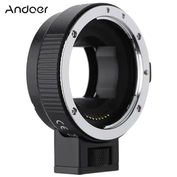 Преходни пръстен Andoer AF EF-NEXII за обектив Canon EF EF-S за Sony NEX E Mount 3 /3N/5N/5R/7/A7/A7R/A7S/A5000/A5100/A6000