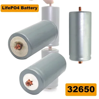 Новост 2023 г., е Оригинална акумулаторна батерия Lifepo4 3.2 В 32650 5000 mah, професионална литиево-желязо-фосфатная акумулаторна батерия с винт