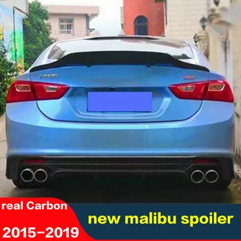 За момента карбонового спойлер Броня Chevrolet Malibu XL Багажника на колата Хвостовое перушина Бодикит R Style 2015-2019 година