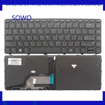 Новата клавиатура с подсветка за HP 430 G3 430 G4 440 G3 G4 446 G3 640 G2 G3 645 G2