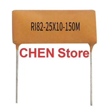 4ШТ НОВ RI82 чип стъклена глазура високо напрежение резистор 1 100 М 150 М 200 М на 300М 500М 1G JF точност 1%