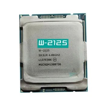 Процесор Xeon W-2125 14 Нм, 4 Ядра, 8 Потоци, 4,0 Ghz, 8,25 MB, 120 W, процесор W2125 LGA2066 за дънната платка C422, Безплатна Доставка