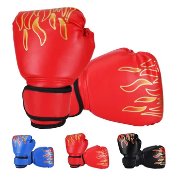 Детски боксови ръкавици за момчета и момичета от 5 до 12 год., боксови накладки за удари с ръце, боксови спортни ръкавици, детски боксови ръкавици за спарринга