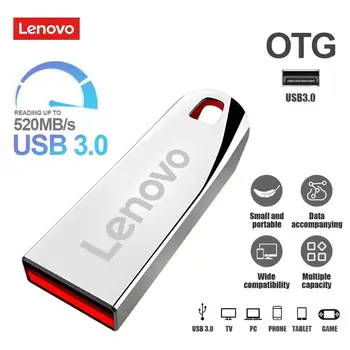 Lenovo Pen Drive 2 TB USB 3.0 Флаш-диск 1 TB Карта memory stick Type-c Micro USB устройство за видео карти / мини-камери / Ps Vita