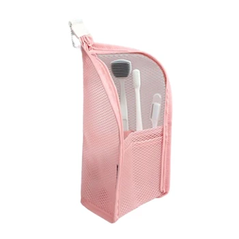 Косметичка Окото чанта за тоалетни принадлежности Косметичка за съхранение на козметика Пътна чанта Водоустойчива EVA чанта за лична хигиена Калъф за губных червила, F3MD