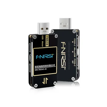 FNB38 USB Тестер за Измерване на ток, напрежение QC4 + PD3.0 QC2.0 PPS Протокол за бързо зареждане Тестер капацитет Амперметър Волтметър FNIRSI