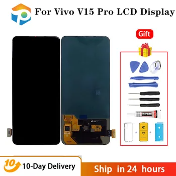 Тест AAA За Да VIVO V15 Pro LCD дисплей за Смяна на сензорен Екран Дигитайзер възли За VIVO V15Pro LCD двойка Детайли
