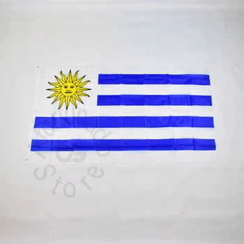 Уругвай 90*150 см флаг Банер се намира Парад на партията 3x5 Крак Виси Декорация на Дома флаг