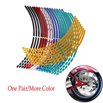 Стикери за колела на мотоциклети, гуми, отразяваща джанти за bmw-5er серия на AUDI-A4 TOYOTA-CAMRY, RAV4