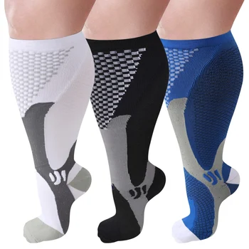 Компресия чорапи, които подобряват кръвообращението, компресия чорапи за отслабване, които предпазват от умора, удобни чорапи обикновена