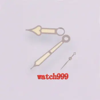 мъжки часовник със светещи стрелки в сребърен ободке са подходящи за мъжки часовници с механизъм 6497 6498