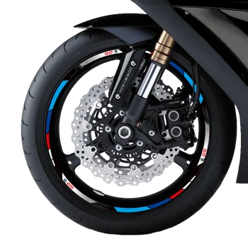 За BMW F750GS нова висококачествена стикер на колело на мотоциклета в ивица с светлоотразителен джанта