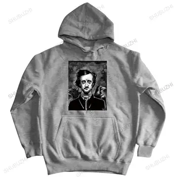 памучен hoody мъжки блузи Nevermore Edgar Allan Poe shubuzhi мъжки есен-зима с цип