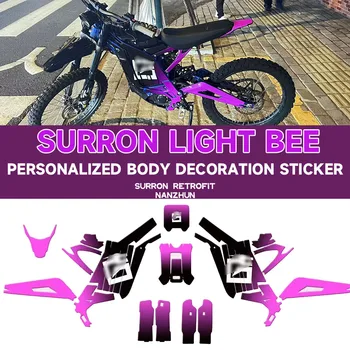 За Sur Ron Surron Light Bee X S 2022-2023 Мотоциклетът Стикер с Графичен комплект стикери Стикери Surron X Light Bee Аксесоари